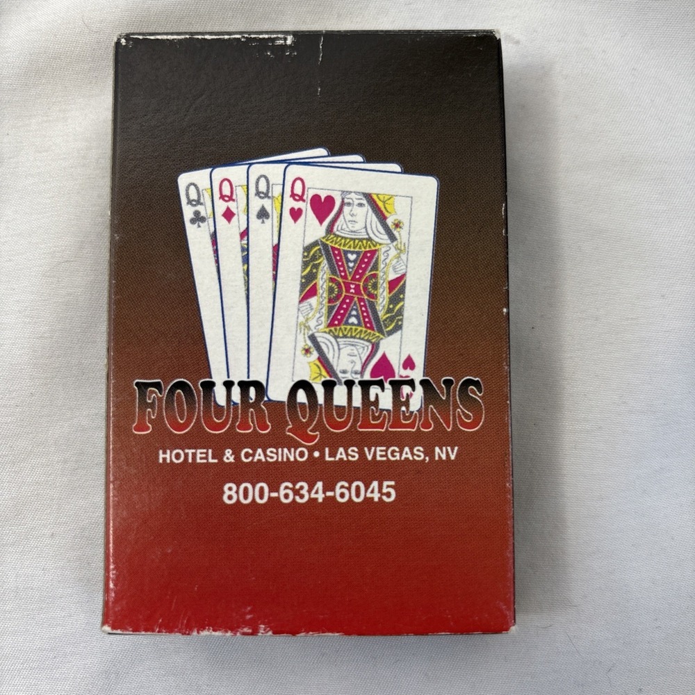 Vintage Four Queens Las Vegas, NV Hotel & Casino Playing Cards Complete Deck